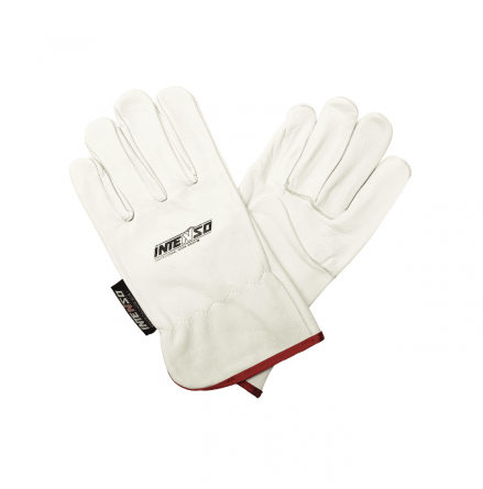 Arbetshandskar Vit Getl�der Strl L