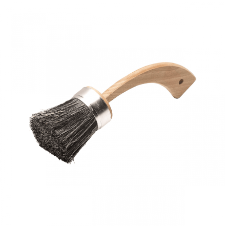  Hornsugga med grova naturborst och tr�skaft