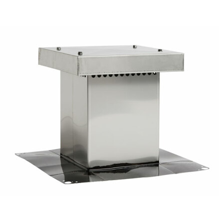 Ventilationssk�pa Rostfritt 200x200 mm
