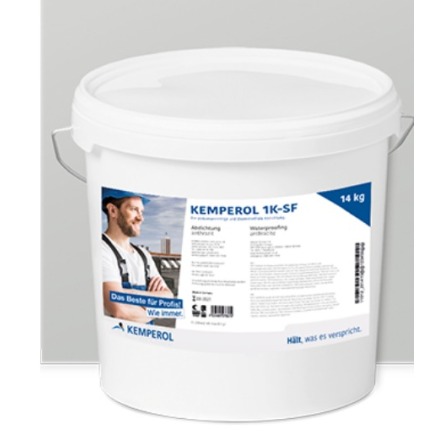 Kemperol flytande t�tskikt Antracitgr� 14 kg