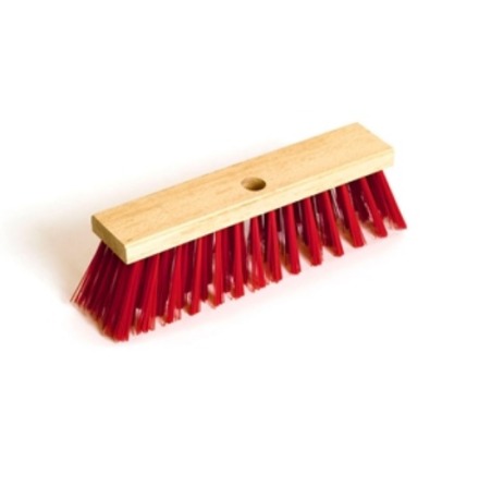 Plastborste R�d 30 cm